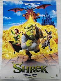 SHREK 双面海报(4开)