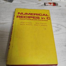 原版精装 Numerical Recipes in C: The Art of Scientific Computing