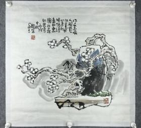 赵梅生老师作品《雪梅》