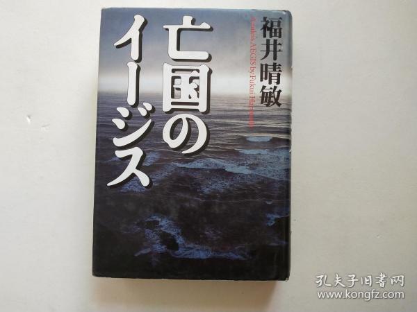 日文原版 亡国のイージス 精装本 32开654页全一册 福井晴敏 亡国的圣盾舰