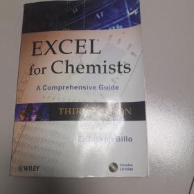 Excel for Chemists, with CD-ROM: A Comprehensive Guide  含光盘