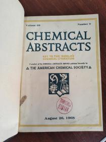 CHEMICAL ABSTRACTS VOL.69 NO.9 1968 化学文摘 英文版