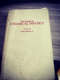 化学物理学进展ADVANCES IN CHEMICAL PHYSICS