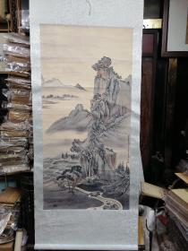 金城旧裱立轴——只包手绘，图物一致售后不退
