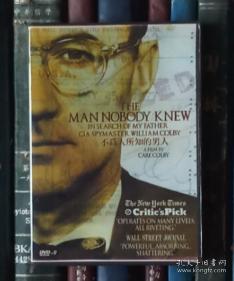 DVD-不为人所知的男人 / 无姓之人：CIA探员 THE MAN NOBODY KNEW: In Search of My Father, CIA Spymaster William Colby（D9）