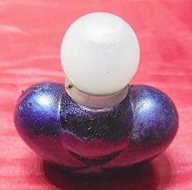 旧瓶 90年代香港购正品小样版香水内原装香液紫色瓶子保真品 趣味收藏 化妆美容盛具 XS69