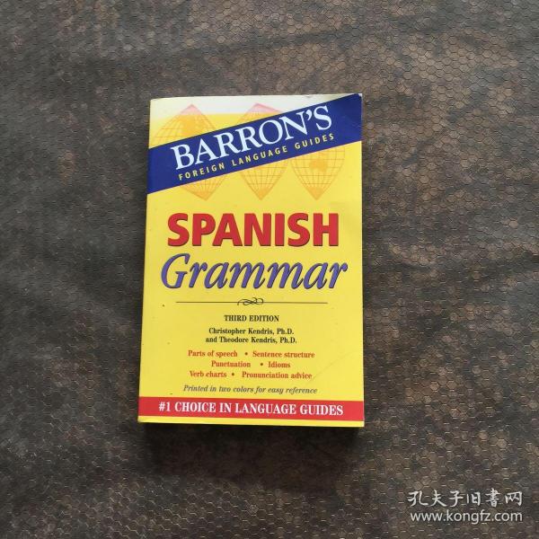 Mastering Spanish Grammar 掌握西班牙语语法（以图片为准）