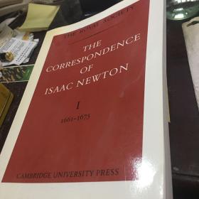The Correspondence of Isaac Newton: Vol. 1 原版--12开巨册