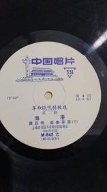 革命现代样板戏：京剧海港 中国唱片（只有第三面及第四面，慎拍）