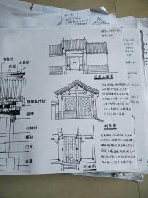 中国文化的载体_北京四合院2张(手绘)论文稿[河大流出]