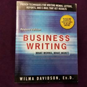Business Writing: What Works, What Won't   英文原版  正版   商业写作——什么有效  什么无效