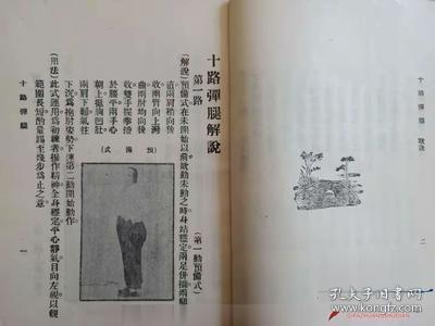 正版 十路弹腿 马永胜 北京市中国书店