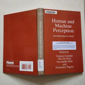 human and machine perception(人机感知)英文原版