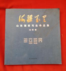 《山东画家写生作画集》12开精品画家，著名画家张登堂、解维础、吴泽浩、于阳春、孙敬会、张宏宾、康庄、李承志、张志民、吴建军、舒大文、徐琳、孙雁翔、解维崇的写生及中国画精品集。12开全品画集，书重1130克。