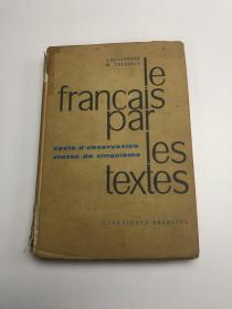 le Francais par les textes