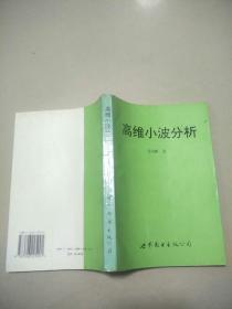 高维小波分析  原版内页干净