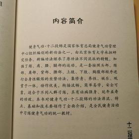 健身气功 十二段锦 武术武功养生气功强身健体延年益寿2010书籍