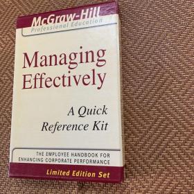 Managing Effectively