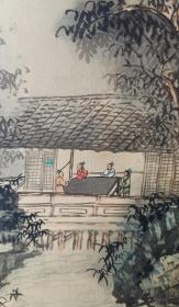 王炳来（天津著名书画家）1983年作《无尽江山图》工笔绢本