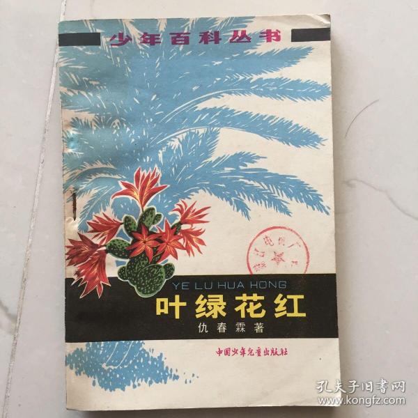 叶绿花红