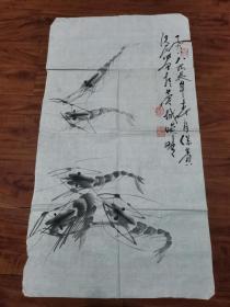 四川著名书画家 卫保贵 国画一幅（约75CM.42CM）