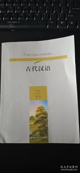 古代汉语（21世纪中国语言文学通用教材）