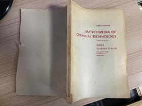 Kirk-othmer Encyclopedia Of Chemical Technology 柯克-奥斯莫化工大全 第3版 第13-16卷索引