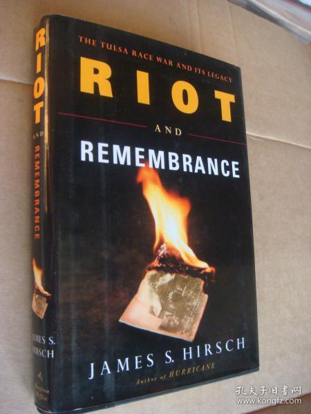 Riot and Remembrance (The Tulsa race war and its legacy) 《塔尔萨种族战争及其遗产》 英文原版插图本 布脊精装带书衣16开