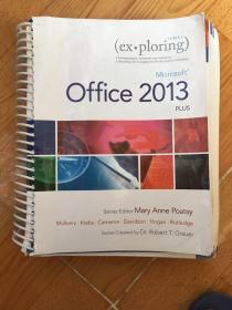Microsoft office 2013 plus PEARSON 9780133412161英文版office Excel PPT Word 电脑书 彩色印刷