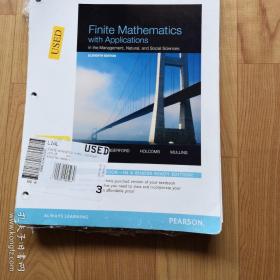 Finite Mathematics With Applications IN THE MANAGEMENT NATURAL  AND  SOCIAL SCIENCES  ELEVENTH  EDITION（BOOK ALA CARTE EDITION）