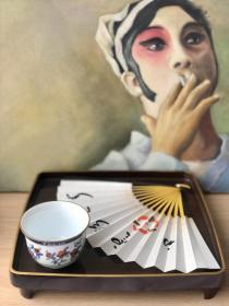天然木胎｜日本大漆四足茶台茶盘茶托