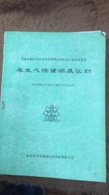 晋东南地区农业自然资源调查和农业区划成果资料/农业气候资源及区划