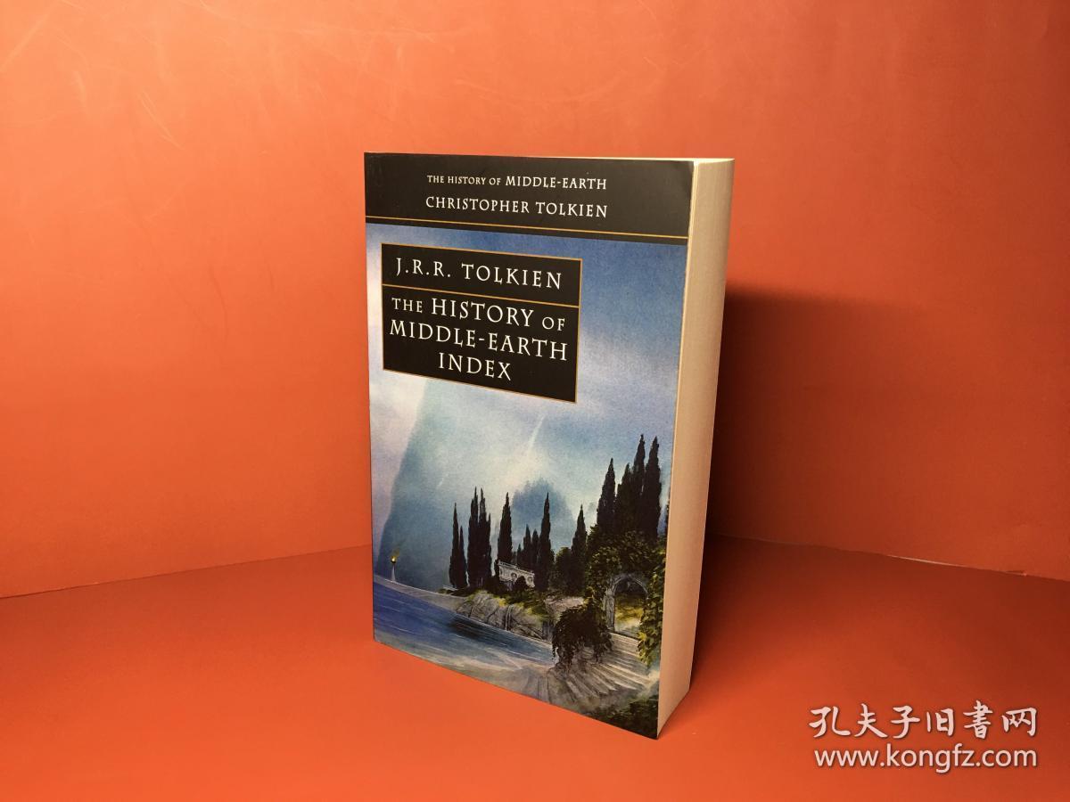 预售中土历史英版黑色平装第十三卷The History of Middle-earth index 13