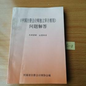 中国注册会计师独立审计准则