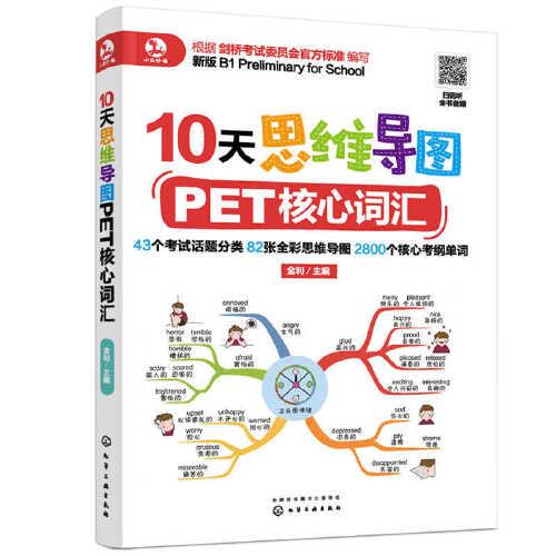 10天思维导图PET核心词汇