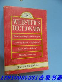 WEBSTERSDICTIONARY外文书