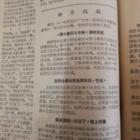 丁长华埋头苦干带领社员连夺高产！第二版，满怀革命激情上山下乡落户！第三版，天津钢厂一座平炉连续练出千炉钢！我国女子乒乓球运动大有前途！第四版，《野火春风斗古城》摄制完成！全部由藏族演员演出的《农奴》。《中国青年报》