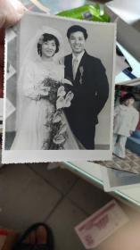 七八十年代  结婚婚纱照片
