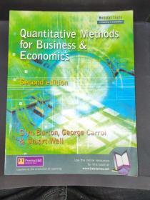 Quantitative Methods for
Business and Economics
Second edition
Glyn Burton, George Carrol and Stuart Wall《商业和经济学的定量方法》第二版