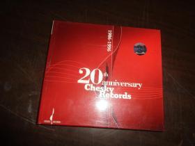 20th anniversary chesky records 1986-1996 音乐光盘一张