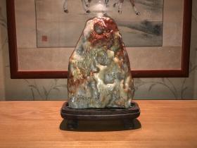 寿山石雕——山水摆件