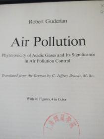 生物学研究22古德里安和空气污染（酸性气体的植物毒性及其在大气污染治理中的意义）