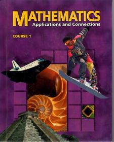 MATHEMATICS Applisations and connections coures 1 数学应用程序和连接.课程.1