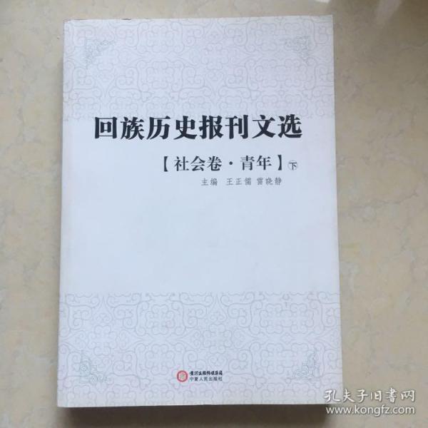 回族历史报刊选.社会卷青年   下