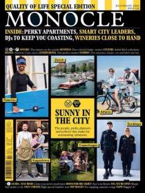 Monocle 单品眼镜杂志 2020年7/8月合刊总第135期 城市特辑