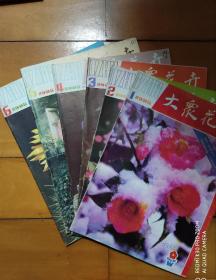 《大众花卉》1983年1-6期；1984年1/2/5/6期；1983年4期；1986年1/3/4/5/6期；《花木盆景》1988年1-2月/3-4月/5-6月。共20本。