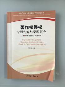 著作权侵权专题判解与学理研究（第2分册·网络空间著作权）