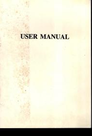 USER MANUAL