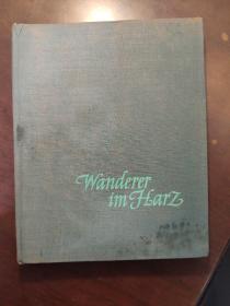 wanderer im harz 1958年老版风光摄影画册