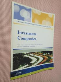 INVESTMENT COMPANIES